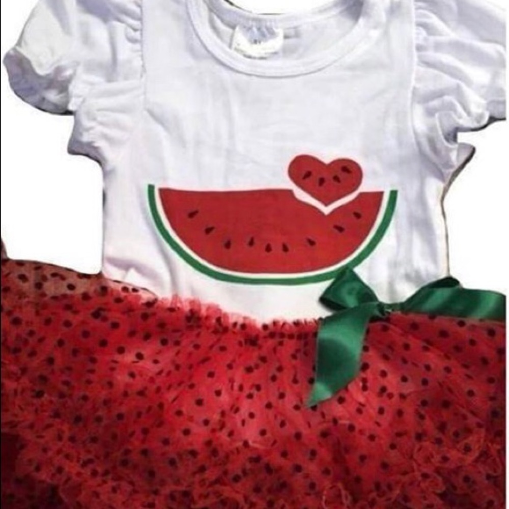 Watermelon Pettiskirt Dress